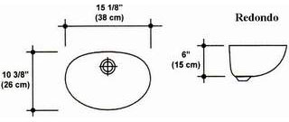 10 3/8" X 15 1/8" Redondo Floating Bowl Mold, Utilized with Adjustable All Purpose, No-Bowl Mold
