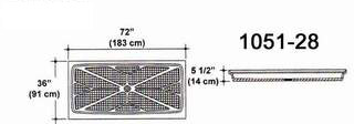 36" X 72" Shower Pan Mold